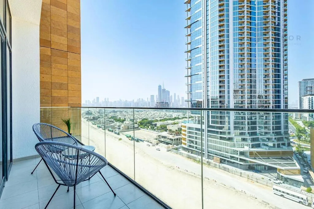 Chic 2Br With Partial Burj Khalifa View Apartment Dubai